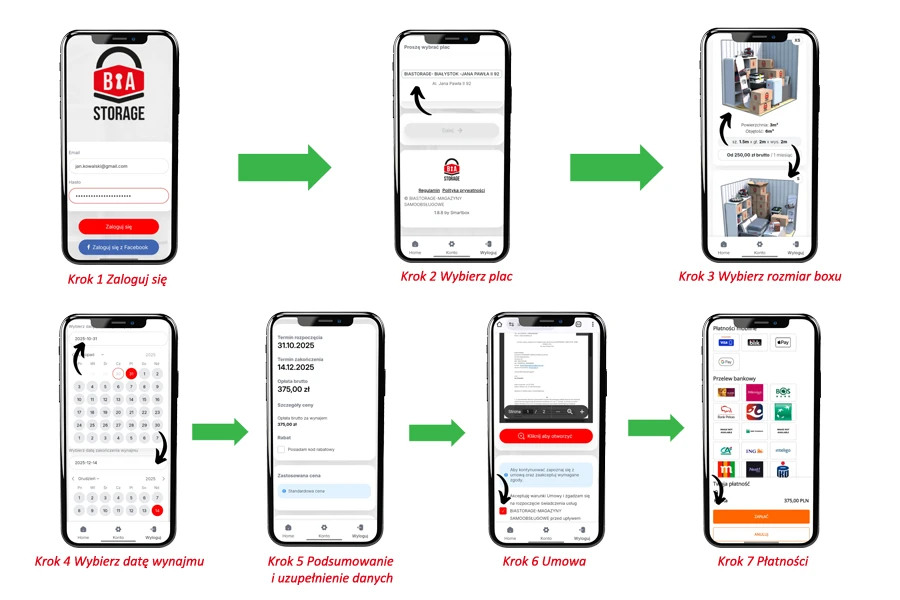 Instrukcja krok po kroku jak wynająć box magazynowy